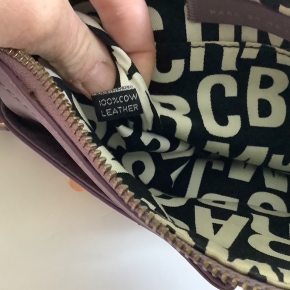 Marc By Marc Jacobs Purple Mauve Leather Totally Turnlock. Crossbody Bag - Picture 10 of 11